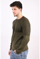 Men Sweater Only&Sons Onstegan Reg 5 Cb Wool Crew Rosin